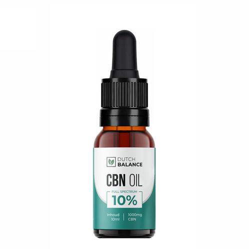 Dutch Balance CBN olie full spectrum 10% 10 ml 1000 mg CBN, Sport en Fitness, Gezondheidsproducten en Wellness, Verzenden