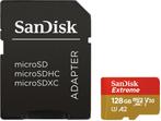 Sandisk 128GB MicroSDXC Extreme 160mb/s V30 + SD adapter