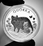 Australië. 1 Dollar 2021 “Quokka” 1 oz (.999) BU Silver Coin