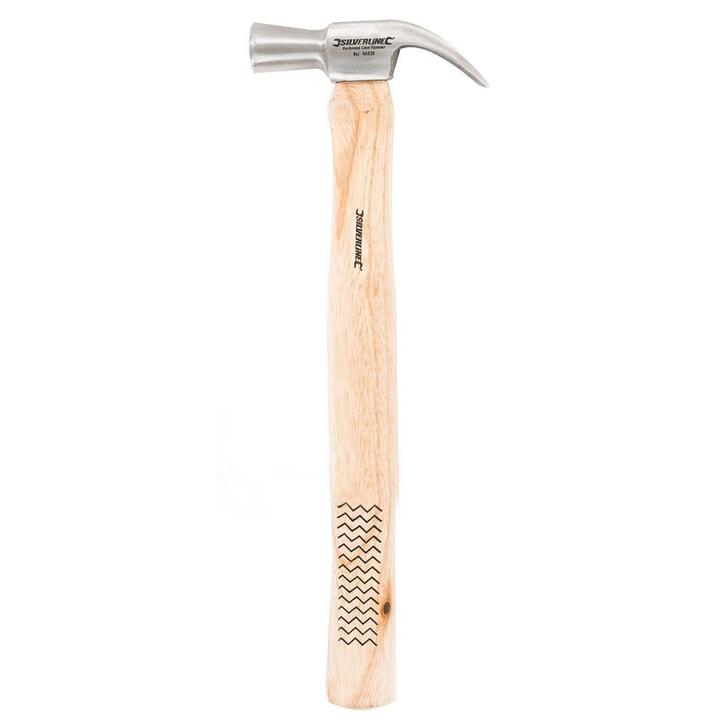 Silverline klauwhamer - gesmede stalen kop, essenhout - 2..., Doe-het-zelf en Verbouw, Gereedschap | Handgereedschap, Nieuw, Ophalen of Verzenden