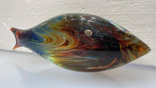 Murano - Andrea Tagliapietra - sculptuur, Pesce - 33 cm -, Antiek en Kunst, Antiek | Glas en Kristal