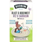 6x Biobim Papje 4+ mnd Rijst & Boekweit 200 gr, Nieuw, Verzenden
