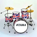 Miniatuur decoratief Tama Engelse vlag drumstel, Nieuw, Overige typen, Ophalen of Verzenden