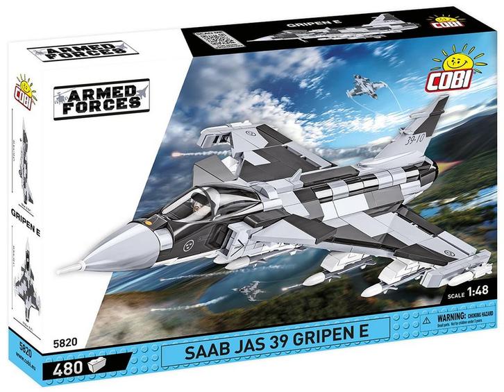 COBI  5820 SAAB JAS 39 Gripen E (Leger bouwsets), Kinderen en Baby's, Speelgoed | Bouwstenen, Nieuw, Verzenden
