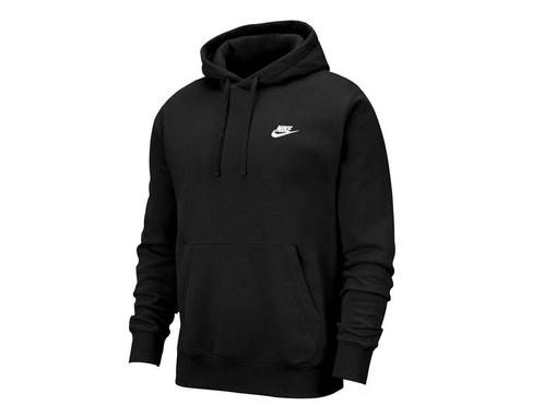 Nike - NSW Club Fleece Hoodie - Zwarte Sweater - XL, Kleding | Heren, Truien en Vesten