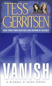 A Rizzoli and Isles thriller: Vanish by Tess Gerritsen, Boeken, Overige Boeken, Gelezen, Verzenden