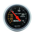 Autometer Sport-Comp 52mm 30 PSI Mechanical Boost Gauge -, Ophalen of Verzenden, Nieuw