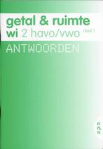 Getal en Ruimte / 2 Havo/vwo dl 1 / deel Antwoorden, Boeken, Verzenden, Gelezen, L.A. Reichard