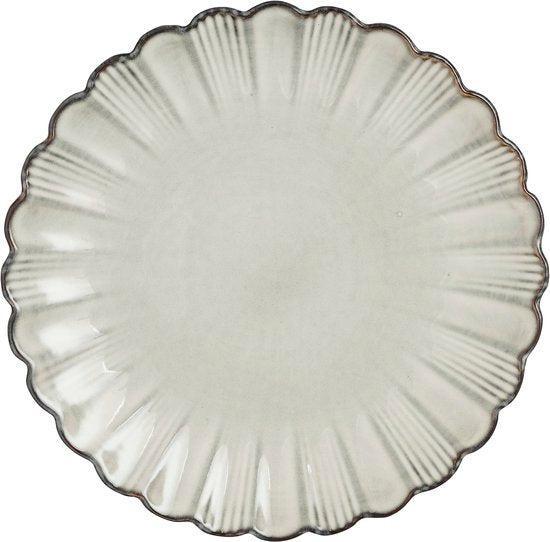 Tweedekans | Mica Decorations Corfu Dinerbord - H2,5 x Ø26,5, Huis en Inrichting, Keuken | Servies, Zo goed als nieuw, Ophalen of Verzenden