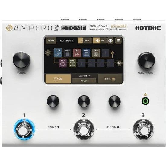 Hotone Ampero II Stomp Amp Modeler / Effects Processor, Muziek en Instrumenten, Effecten, Verzenden
