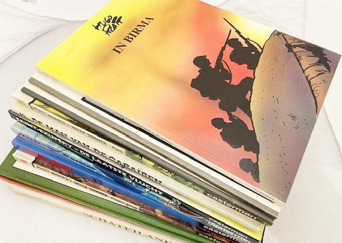 Collectie Hugo Pratt - 12 Album - Eerste Belgische editie, Boeken, Stripboeken
