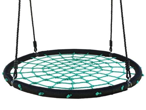 Nestschommel - open gevlochten - 100 cm diameter - 165 cm..., Kinderen en Baby's, Speelgoed | Buiten | Speeltoestellen, Nieuw