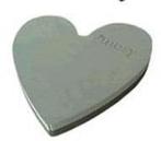 Hart 40 cm dicht met gietrand steekschuimvorm oase voor, Hobby en Vrije tijd, Knutselen, Ophalen of Verzenden, Nieuw