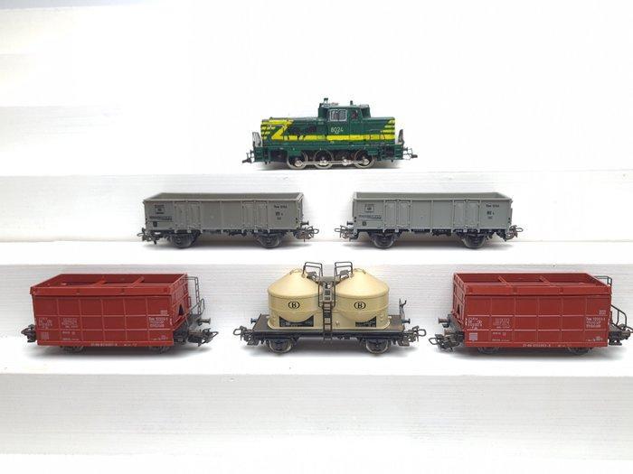 Märklin H0 - 3149 - Treinset (1) - Set met dieselloc Serie, Hobby en Vrije tijd, Modeltreinen | H0