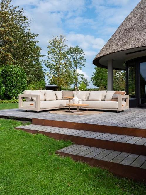 4 Seasons outdoor Metropolitan loungebank. Voorraadactie!, Tuin en Terras, Tuinsets en Loungesets, Bank, 6 zitplaatsen, Nieuw