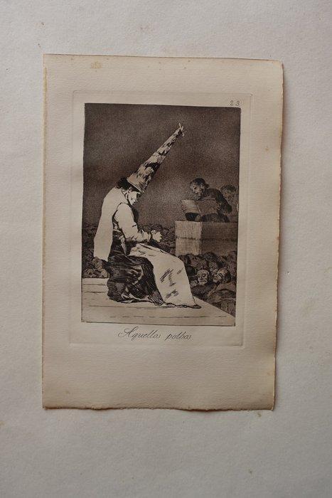 Francisco de Goya (1746-1828), after - Caprichos #23:, Antiek en Kunst, Antiek | Overige Antiek