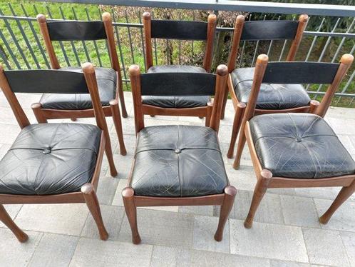 Bernini - Silvio Coppola - Stoel (8) - 620 - hard hout, Antiek en Kunst, Antiek | Meubels | Stoelen en Banken