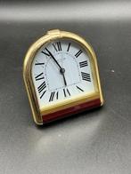 Wekker, Bureauklok - Cartier - Verguld - 1970-1980, Antiek en Kunst, Antiek | Klokken
