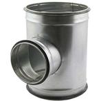 Spiro Safe t-stuk | 90 graden | Staal | Ø80 mm | 52 Formate, Verzenden, Nieuw in verpakking