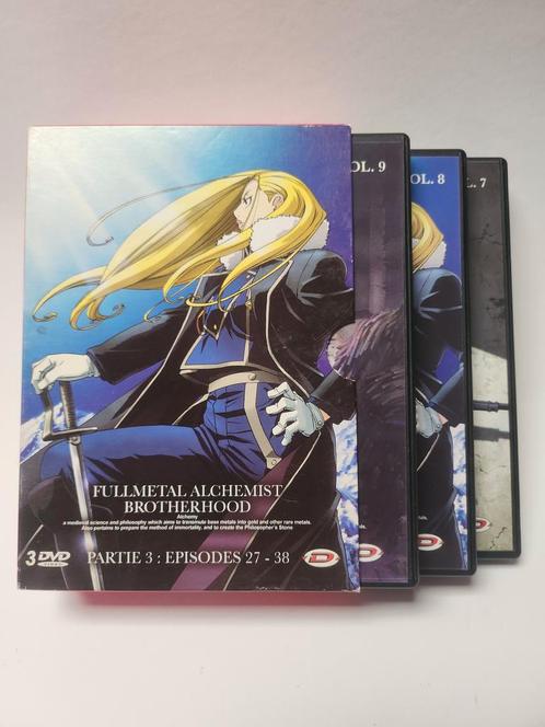 Fullmetal Alchemist Brotherhood Partie 3 Box DVD, Cd's en Dvd's, Dvd's | Overige Dvd's, Ophalen of Verzenden
