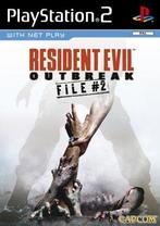 Playstation 2 Resident Evil Outbreak File 2, Spelcomputers en Games, Games | Sony PlayStation 2, Verzenden, Zo goed als nieuw