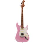 Fazley Sunset Series Dawn HSS Shell Pink elektrische gitaar, Nieuw, Verzenden