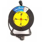 Haspel neopreen met deksels 4-voudig 3x1.5mm2 + RA - 25, Doe-het-zelf en Verbouw, Ophalen of Verzenden, Nieuw