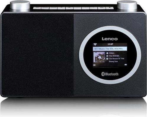 Lenco DIR-70BK - Internet radio met kleurendisplay en, Audio, Tv en Foto, Mp3-spelers | Overige merken, Verzenden