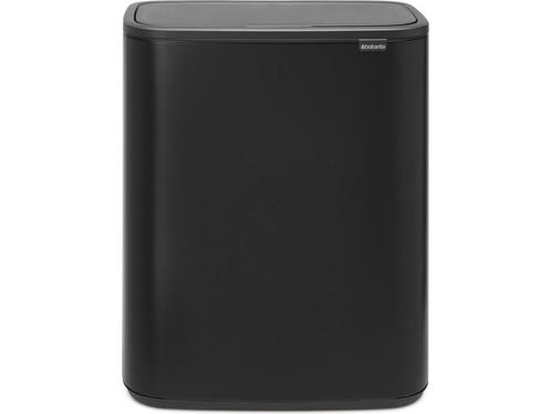 Brabantia Bo Touch Bin Prullenbak - 60 liter - Matt Black, Huis en Inrichting, Woonaccessoires | Overige, Zo goed als nieuw, Verzenden