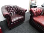 Chesterfield Maarssen !! Vintage Red Chesterfield Club Chair