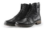 Rieker Veterboots in maat 41 Zwart | 10% extra korting, Kleding | Dames, Schoenen, Verzenden, Zwart, Overige typen, Zo goed als nieuw