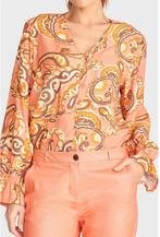 -50% Maicazz  Maicazz Blouse izen blouse boho apricot  maat, Kleding | Dames, Verzenden, Nieuw, Oranje