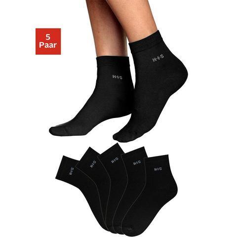H.I.S Korte sokken met boord boven de enkel (set, 5 paar), Kleding | Dames, Leggings, Maillots en Panty's, Nieuw, Verzenden