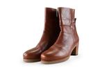Shabbies Amsterdam Enkellaarzen in maat 39 Cognac | 10%, Kleding | Dames, Schoenen, Overige kleuren, Shabbies Amsterdam, Verzenden