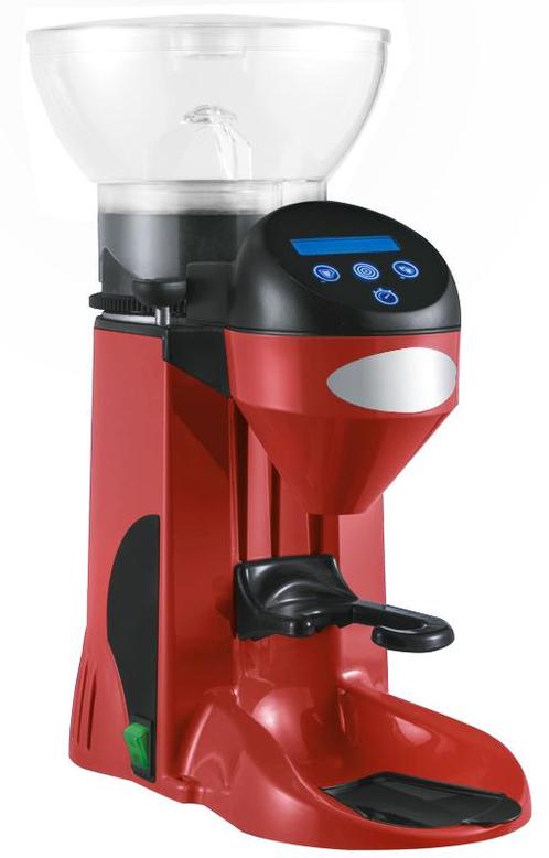 GGM Gastro | Koffiemolen - Rood - 1kg - 275 Watt - 77dB |, Witgoed en Apparatuur, Koffiezetapparaten, Nieuw, Verzenden