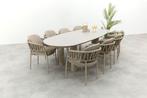Taste Calma/Denia 8-persoons organische tuinset 290x110 cm., Verzenden, Nieuw, Overige materialen, Tuinset