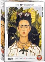 Self-Portrait with Thorn Neclace and Hummingbird Puzzel, Hobby en Vrije tijd, Verzenden, Nieuw