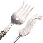 Bestekset - Oud - .800 zilver - Wenen
