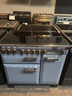 Rangemaster Leckford Deluxe 90 Inductie Stone Blue met3095, Witgoed en Apparatuur, Ophalen of Verzenden, Nieuw