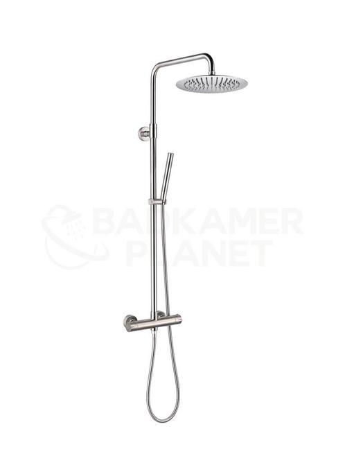 Sani Royal  Regendouche 30 cm met Thermostaatkraan RVS, Doe-het-zelf en Verbouw, Sanitair