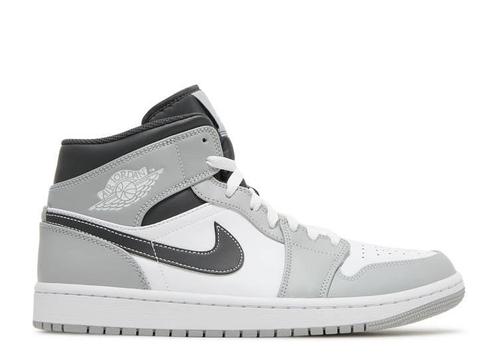 Air Jordan 1 Mid Light Smoke Grey Anthracite | Nieuw, Kleding | Heren, Schoenen, Nieuw, Ophalen of Verzenden