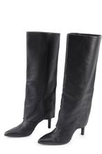 Sacha Laarzen in maat 40 Zwart, Kleding | Dames, Schoenen, Hoge laarzen, Verzenden, Zwart, Zo goed als nieuw