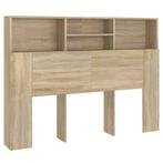 Hoofdbordkast 140cm Sonoma Eiken - Retourdeal - 35% Korting!, Bruin, Nieuw, Modern, Hout