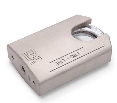 Hangslot DX PRO-line HSPRO 60 C SE Zilver SKG2, Doe-het-zelf en Verbouw, Hang- en Sluitwerk, Nieuw, Ophalen of Verzenden