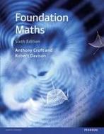 Foundation Maths 9781292095172, Zo goed als nieuw
