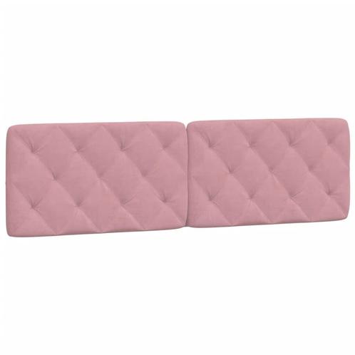 Fluweel Hoofdbordkussen 180 Roze | Tweedekansje | OP=OP!, Huis en Inrichting, Slaapkamer | Bedden, Overige maten, 190 cm of minder