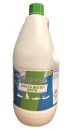 Toiletvloeistof groen / fles 2ltr, Watersport en Boten, Accessoires en Onderhoud, Ophalen of Verzenden, Nieuw