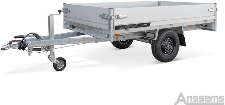 Anssems PLT-1 1350kg 251x150 Pro, Auto diversen, Aanhangers en Bagagewagens, Ophalen of Verzenden
