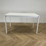 kantinetafel 125x75 cm, wit, Ophalen of Verzenden, Gebruikt, Bureau
