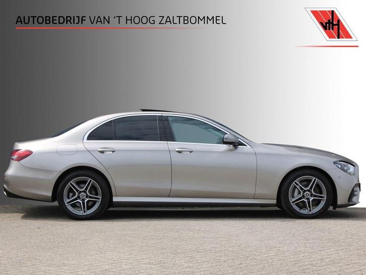 E-Klasse 300e AMG Line PANORAMADAK BURMESTER DISTRONIC SFEER, Auto's, Mercedes-Benz, Te koop, Zwart, Automaat, Sedan, Zilver of Grijs